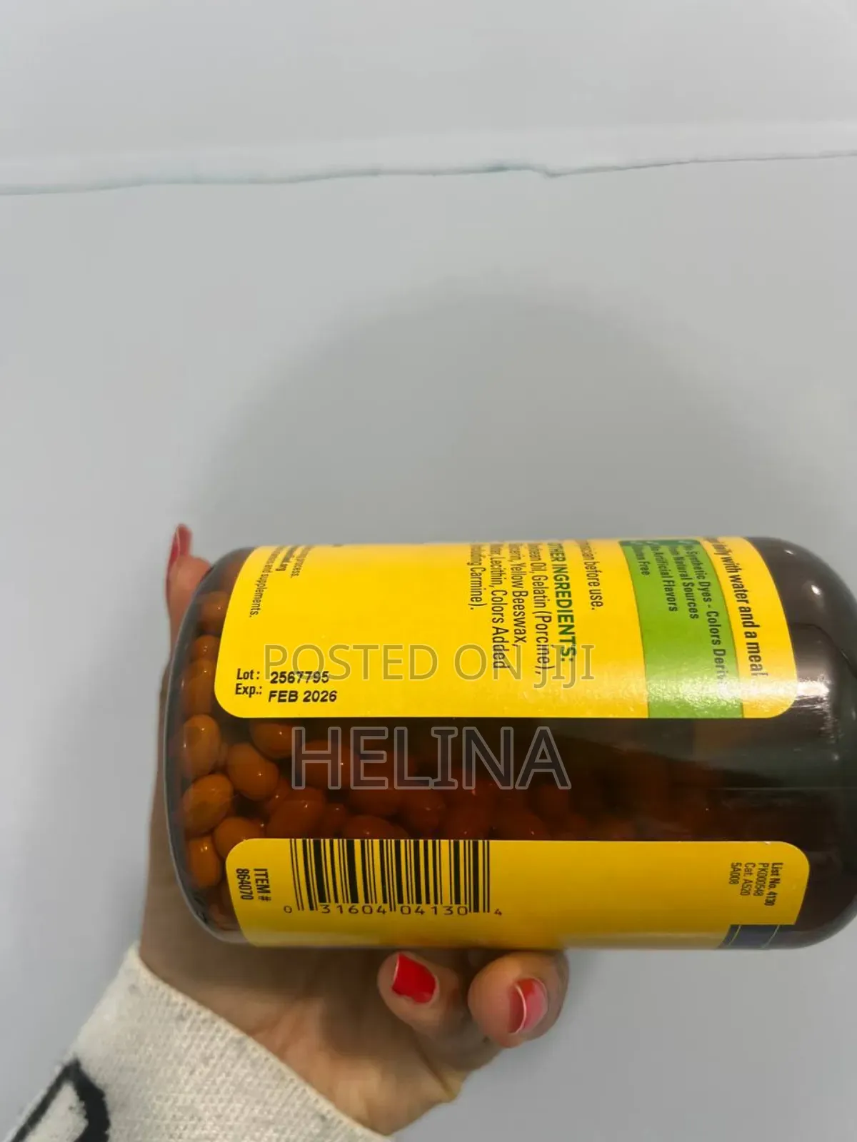 Nature Made Vitamin B12 1000 MCG 400 Softgels From Usa