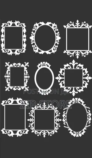 ውብ እና ዘመናዊ መስታወት