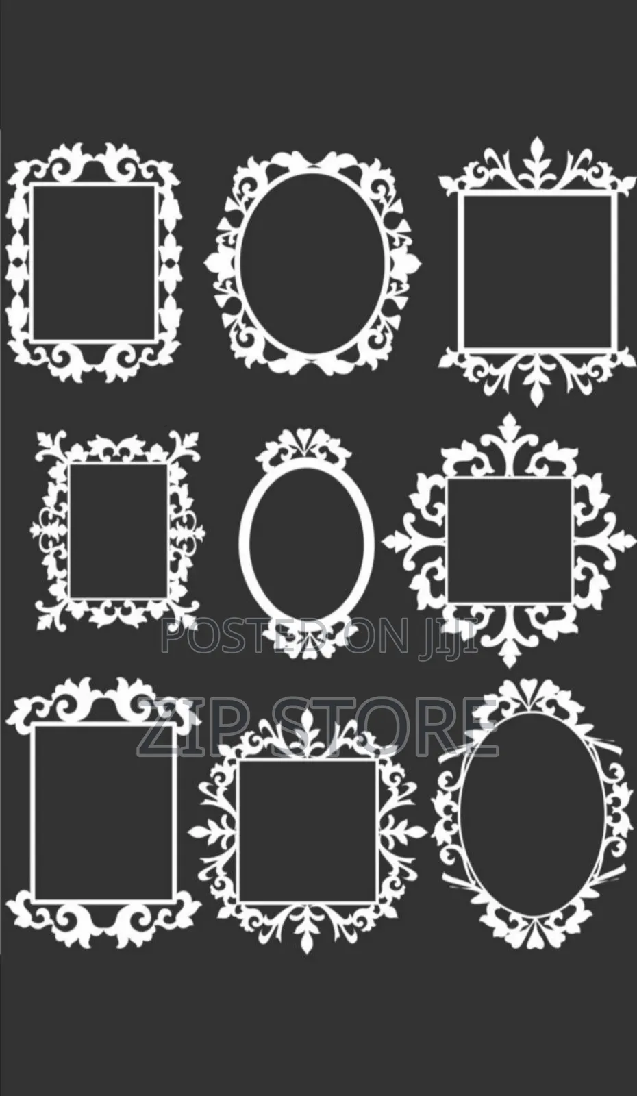 ውብ እና ዘመናዊ መስታወት