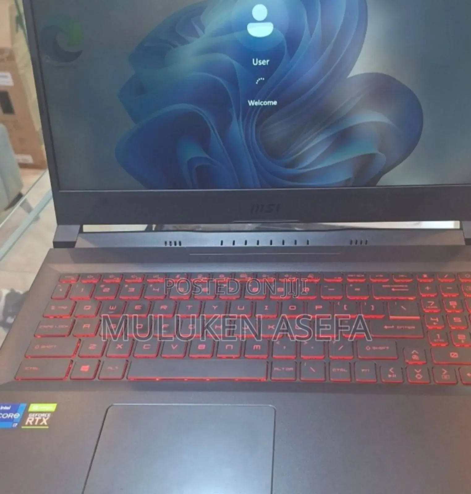 New Laptop MSI GE66 Raider 16GB Intel Core I7 SSD 1T