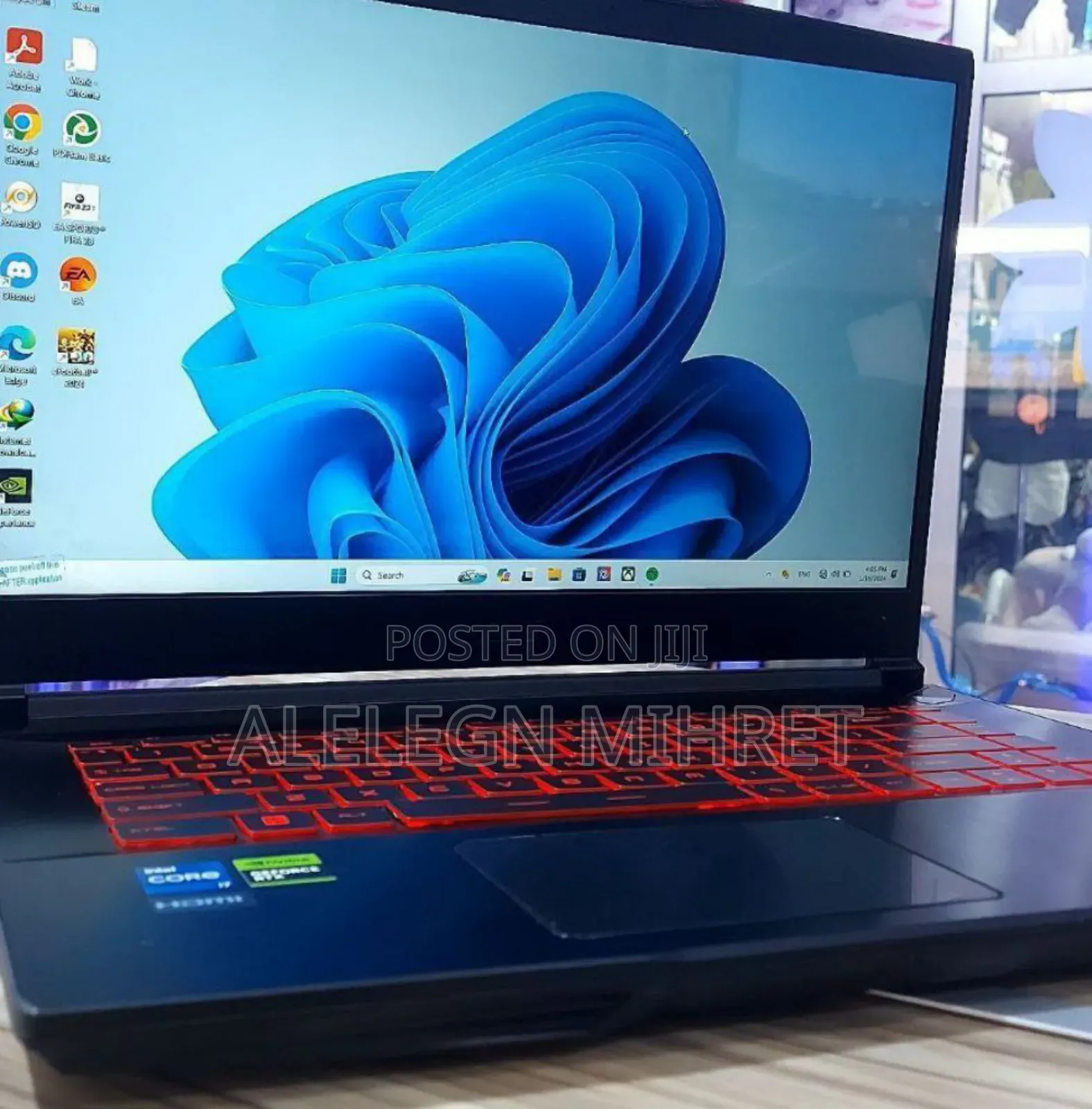 New Laptop MSI Katana GF66 16GB Intel Core I7 SSD 1T