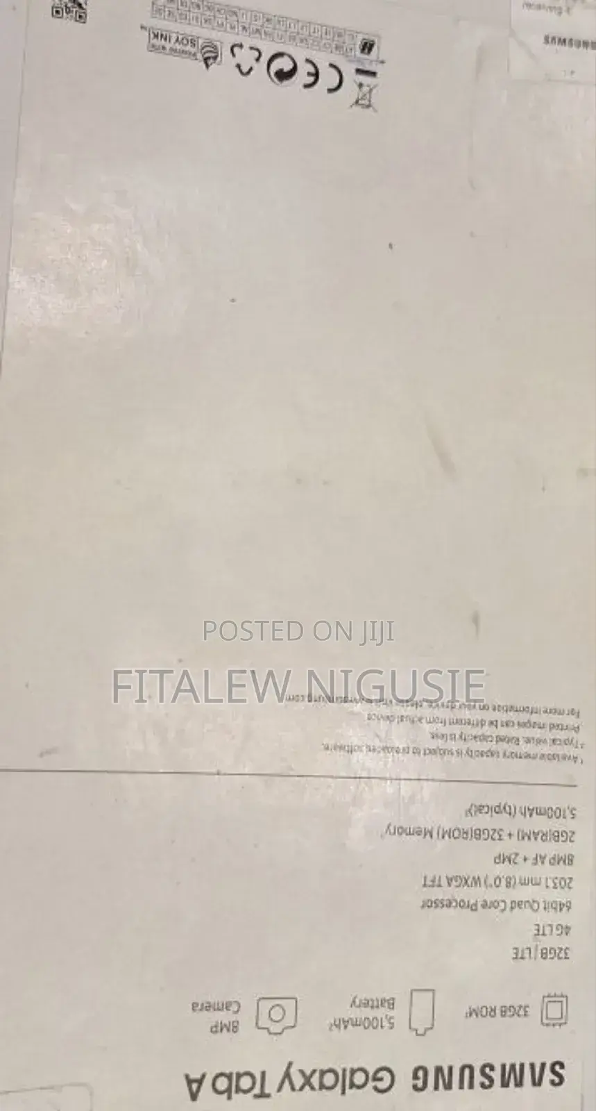 New Samsung Galaxy Tab A 8.0 & S Pen (2019) 32 GB