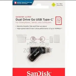 Sandisk Ultra Dual Drive Go Usb Type-C – 32gb