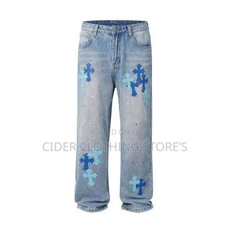 Chrome Hearts Baggy Jeans