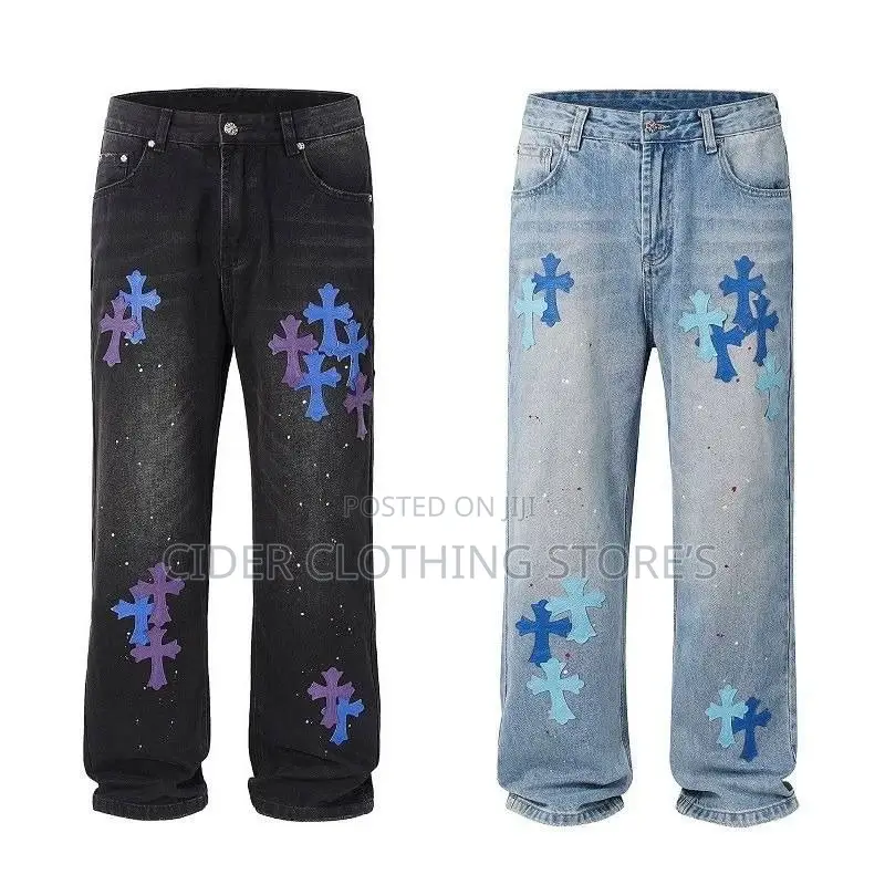 Chrome Hearts Baggy Jeans