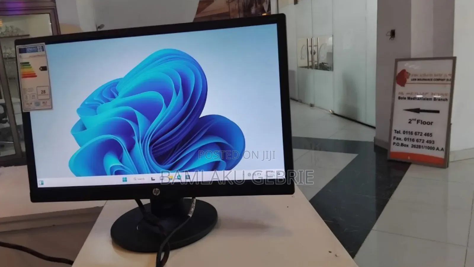 Brand New Hp 21 Inch Moniter Hp 21" Inch Monitor Withframe Model