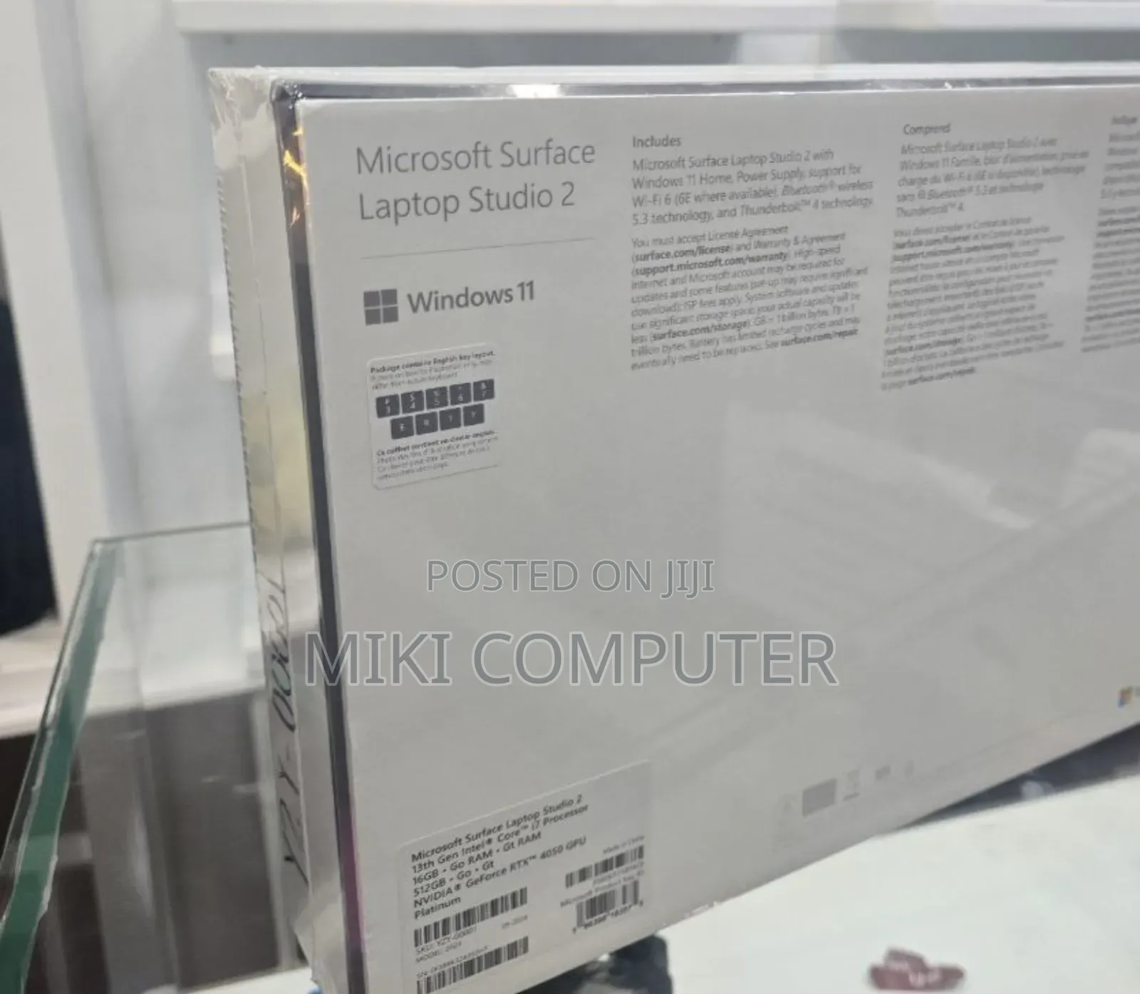 New Laptop Microsoft Surface 16GB Intel Core I7 SSD 512GB