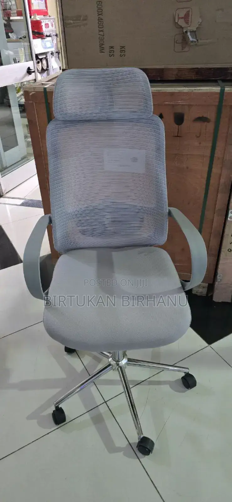 Manager Chair (Silver Couler)