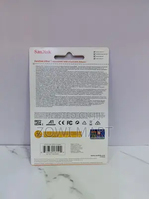 Sandisk Ultra Microsdhc Uhs-I Card With Adapter 32gb