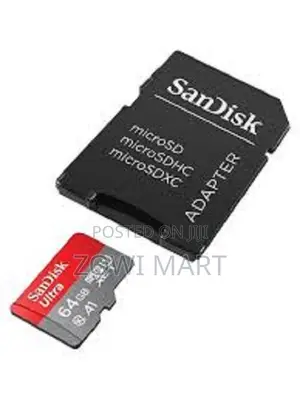 Photo - Sandisk Ultra Microsdhc Uhs-I Card With Adapter 64gb