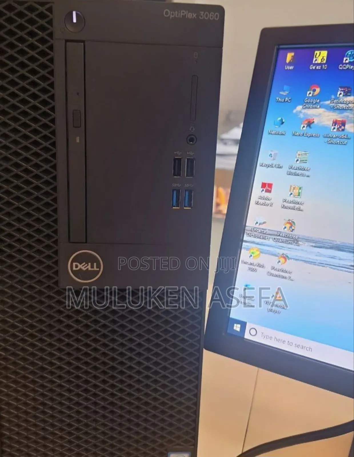 New Desktop Computer Dell OptiPlex 3060 8GB Intel Core I5 SSD 1T
