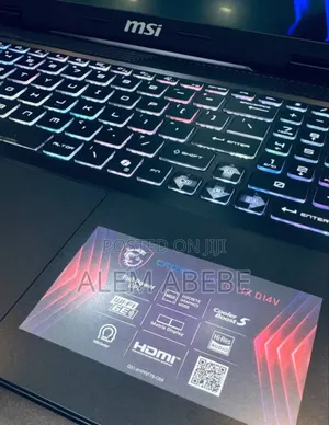 New Laptop MSI Crosshair 15 16GB Intel Core I7 SSD 1T