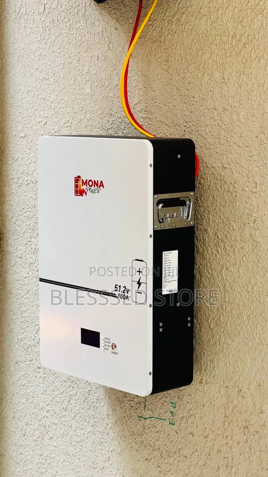 Mona Power Litiome Iron Battery