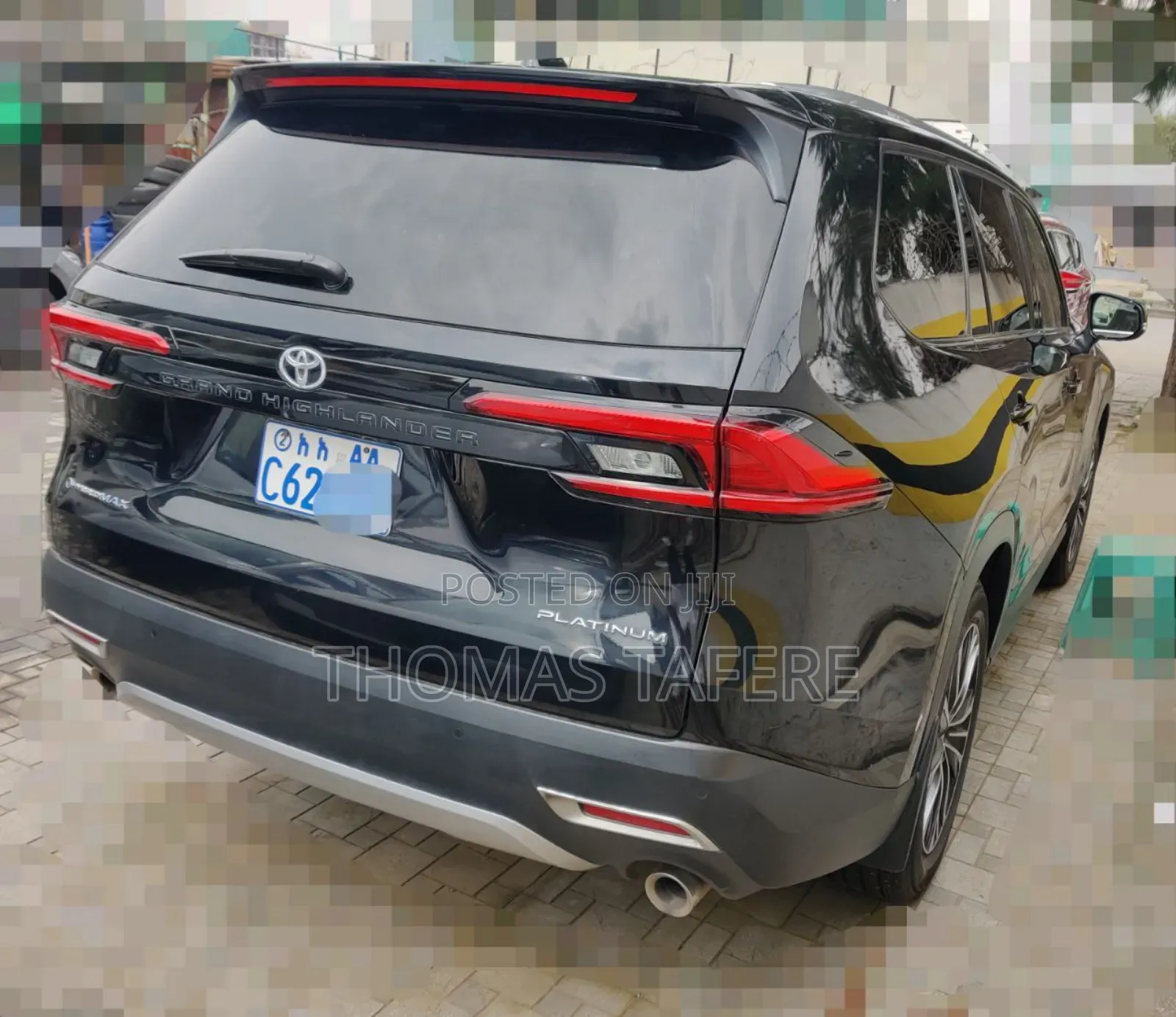 Toyota Grand Highlander Hybrid 2024 Blue