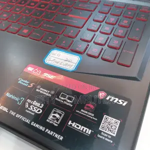 New Laptop MSI GF63 16GB Intel Core I7 HDD+SSD 128GB