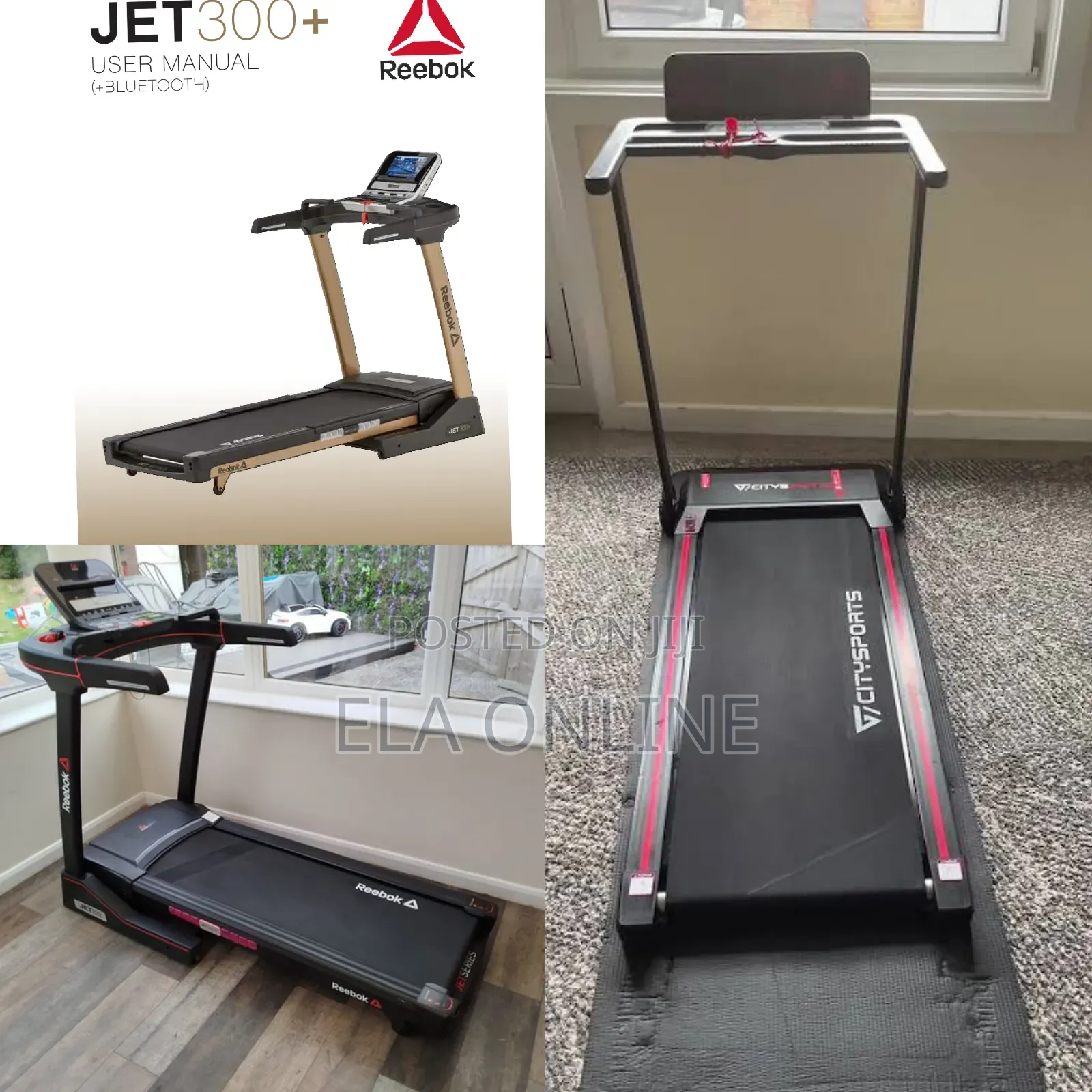 በሚገርም የቅናሽ ዋጋ Reebok Fitness Running Machine (From Bole)