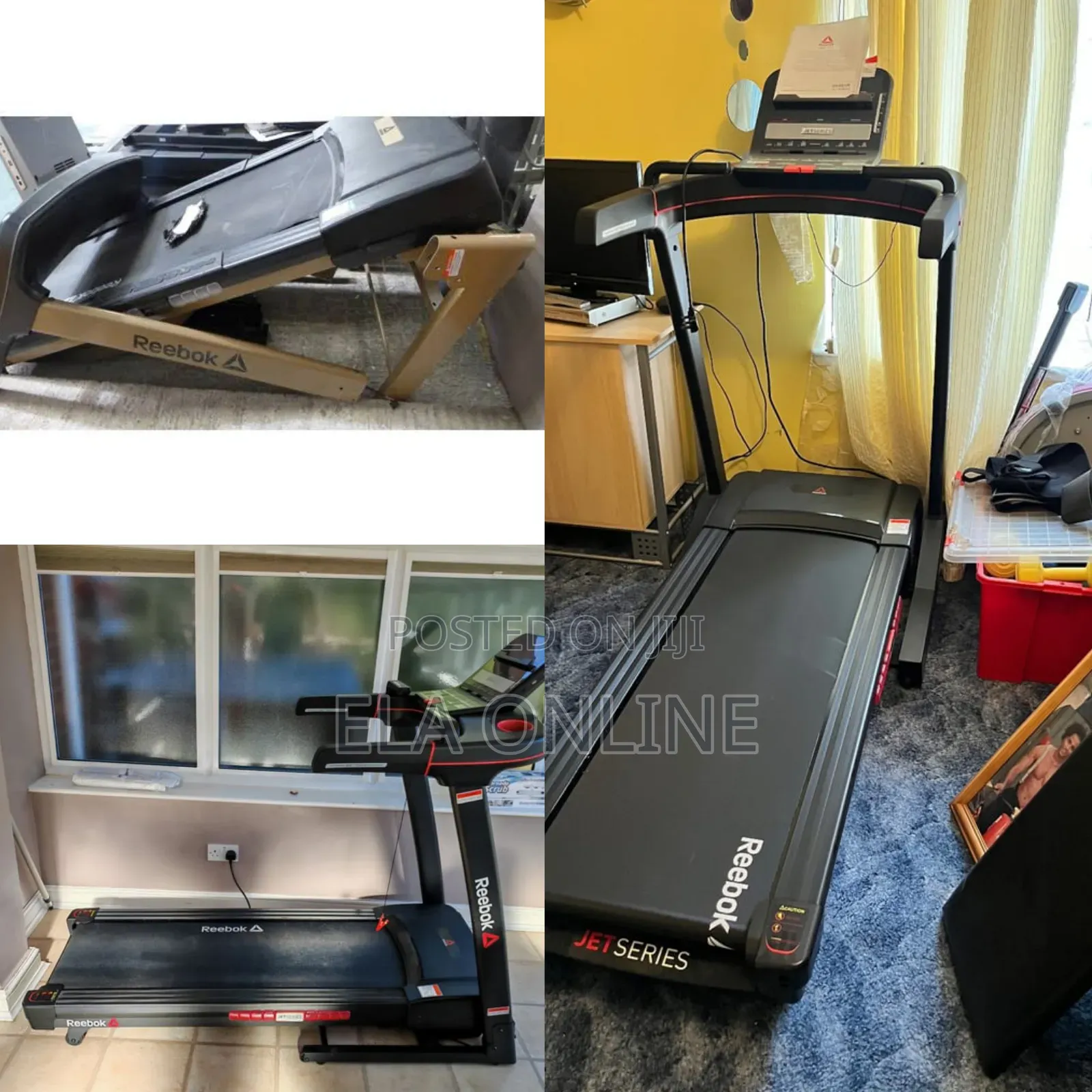 የቤት ጂም ትሬድሚል 3.5 Reebok Running Machine +Quality Display,Affordable