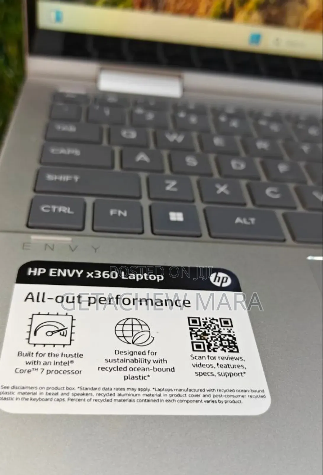 New Laptop HP Envy X360 16GB Intel Core I7 SSD 1T