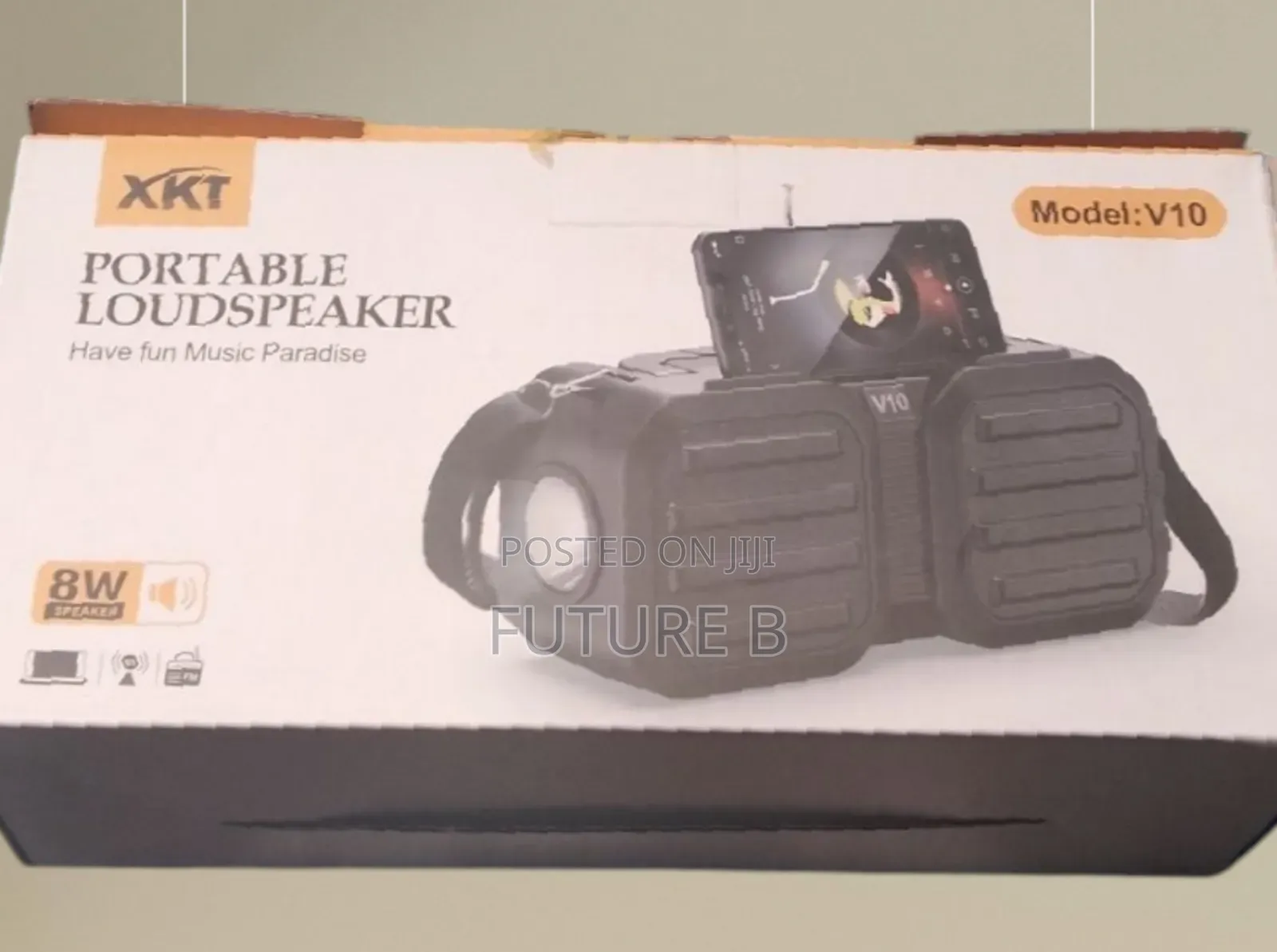 V10 Portable Loudspeaker Deep Bass Experience