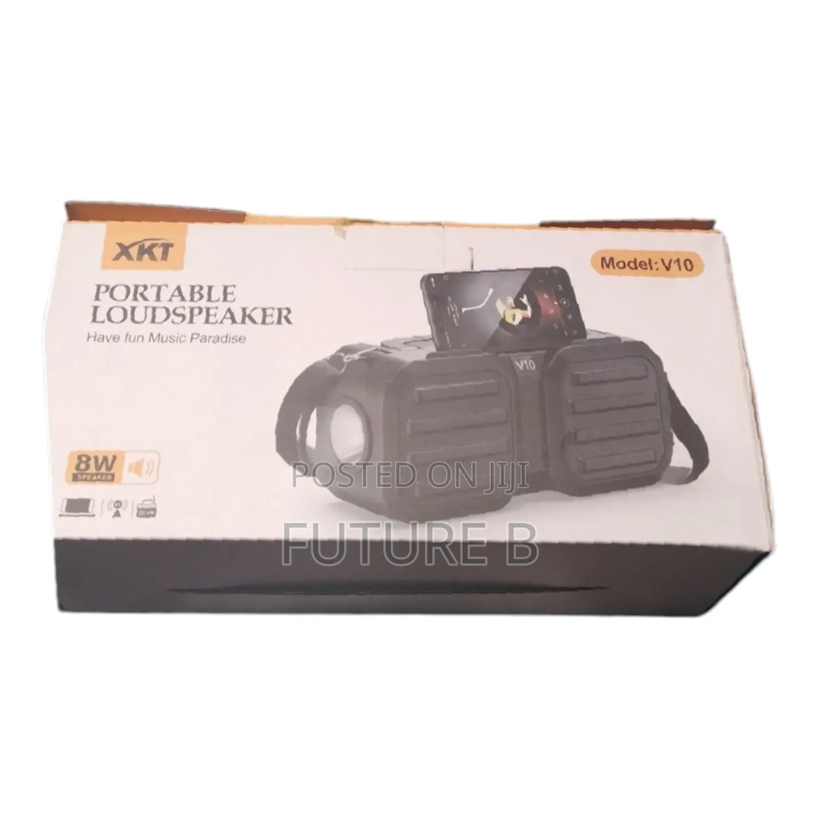 V10 Portable Loudspeaker Recharge and Play