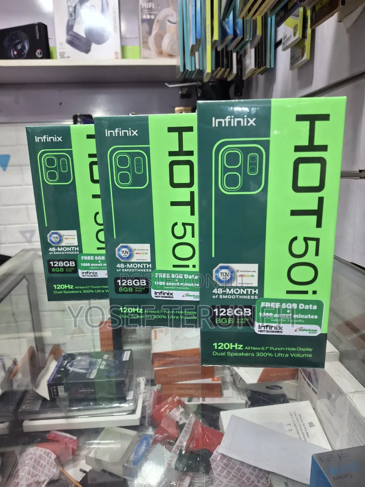 New Infinix Hot 50i 128 GB Black