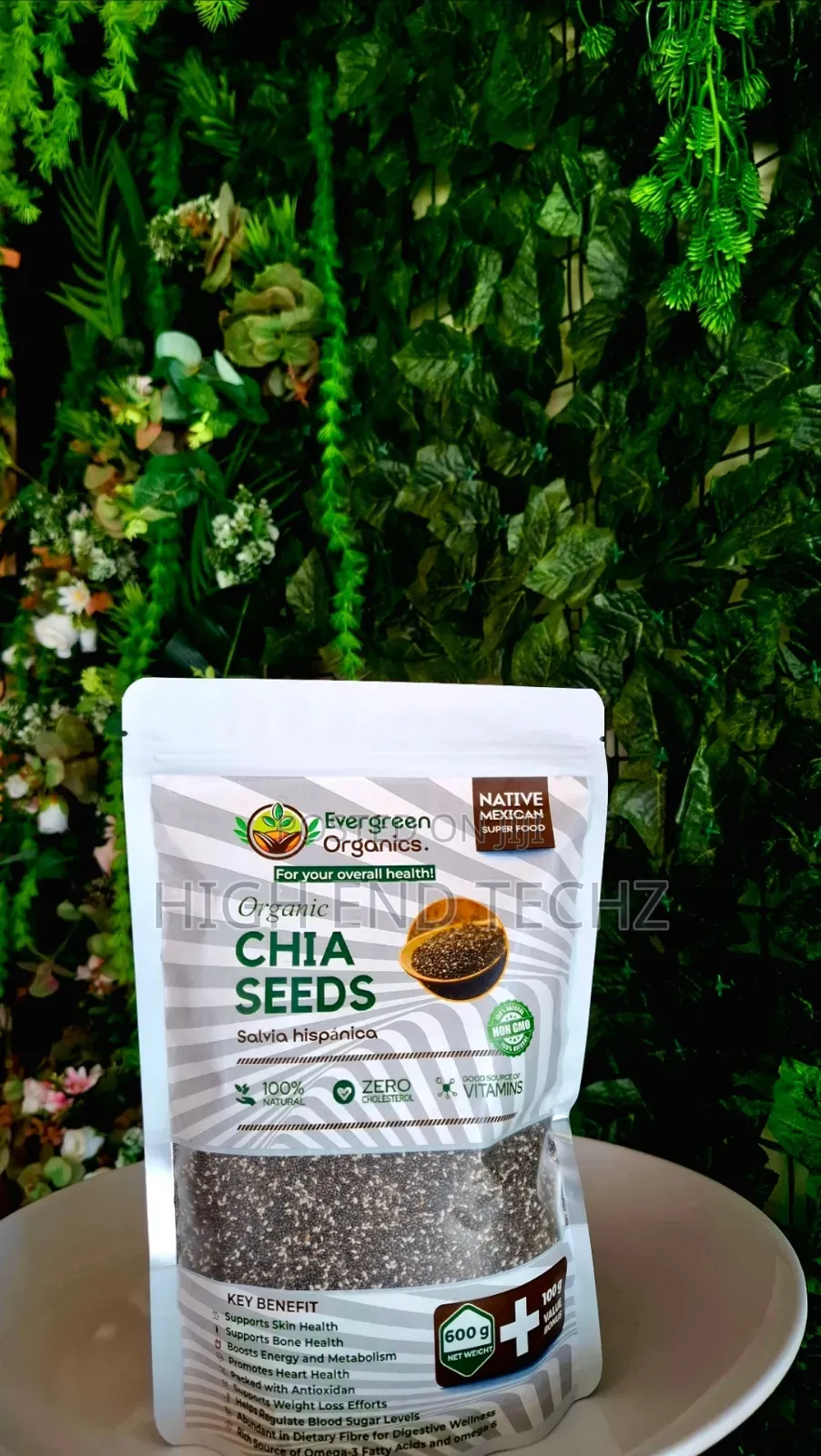 Evergreen Organic Chia Seeds Tm