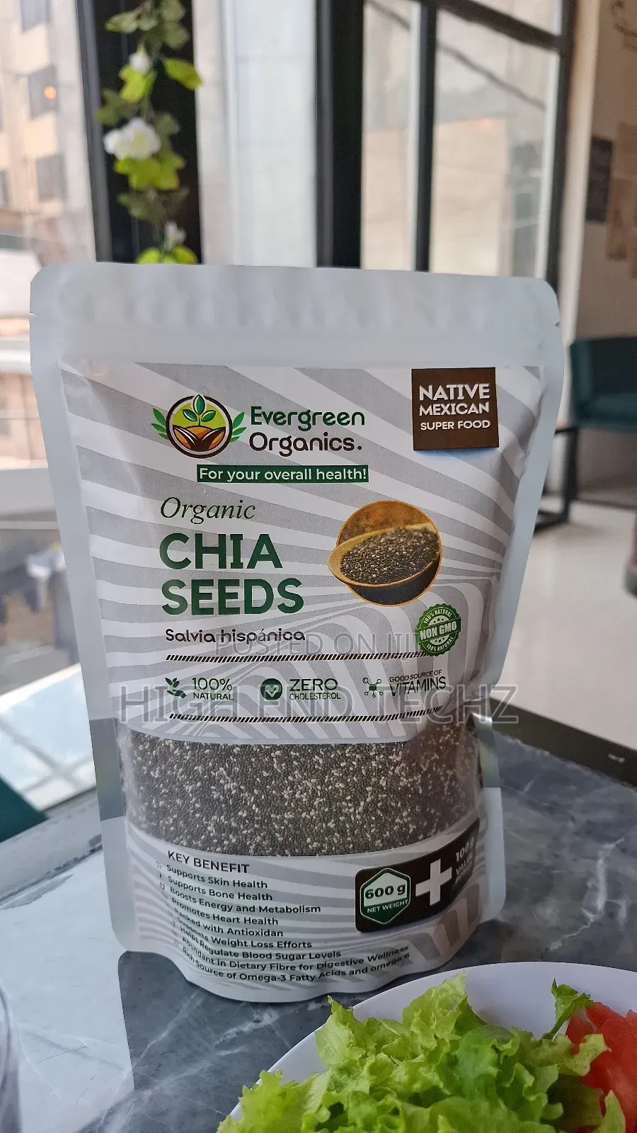 Evergreen Organic Chia Seeds Tm