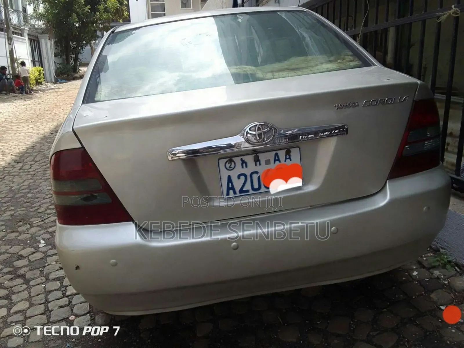 Toyota Corolla 2002 Silver