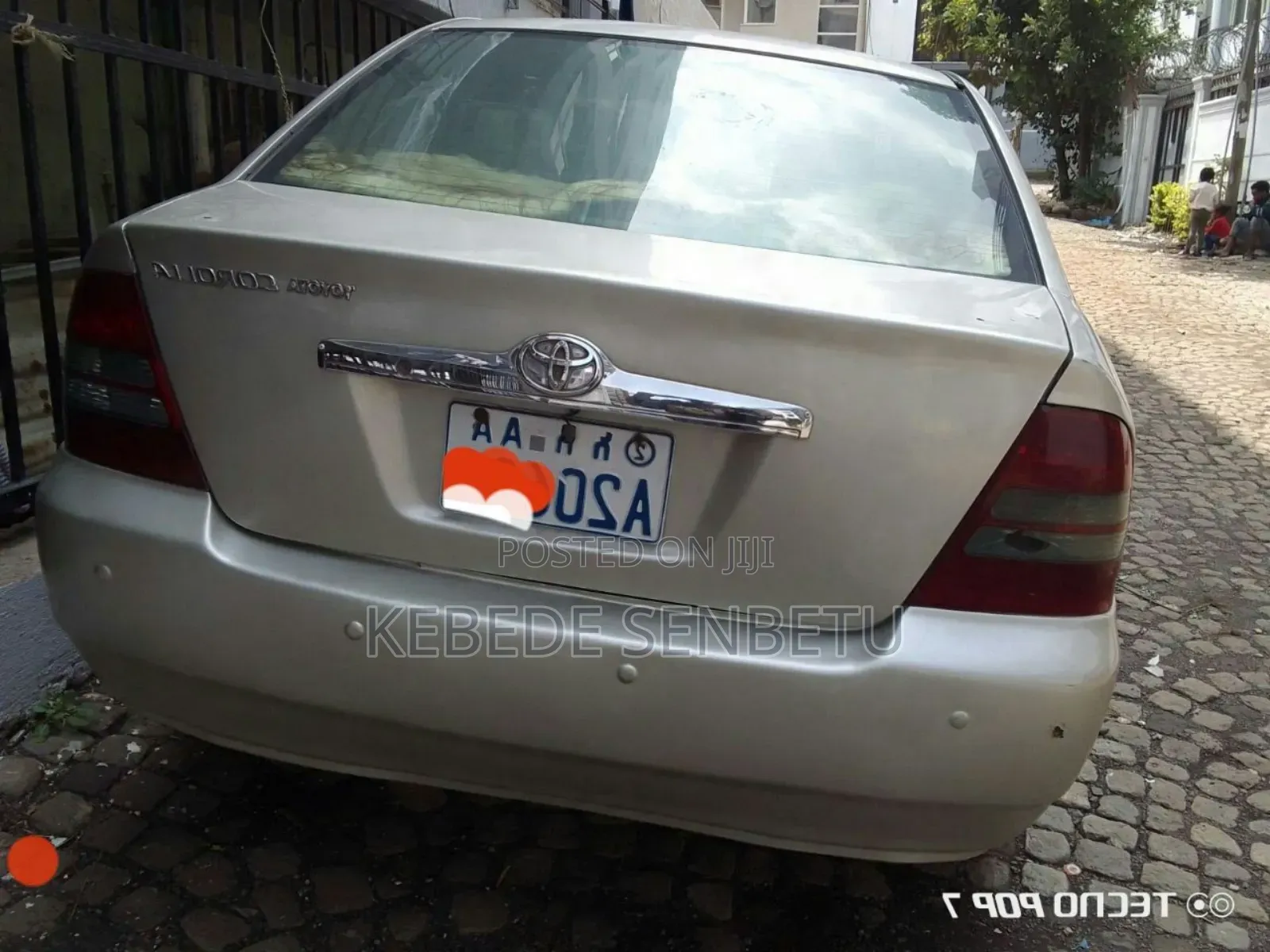 Toyota Corolla 2002 Silver