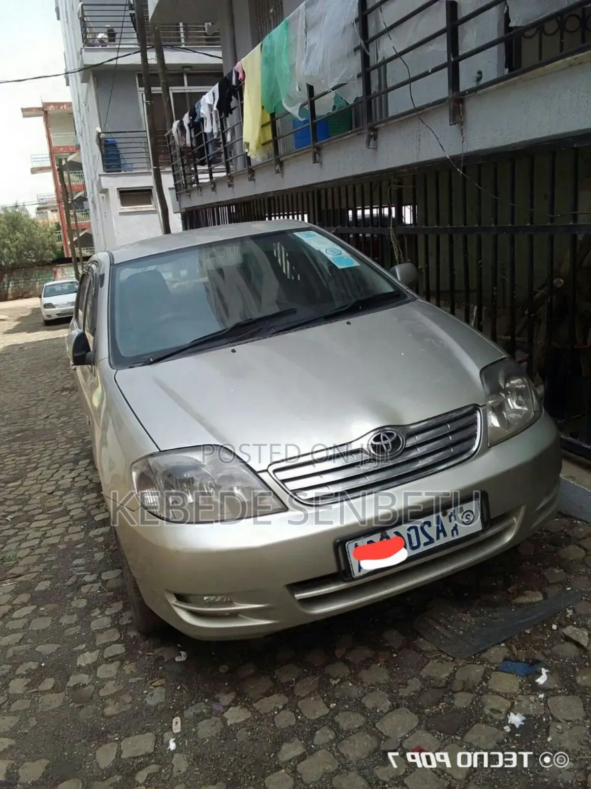 Toyota Corolla 2002 Silver
