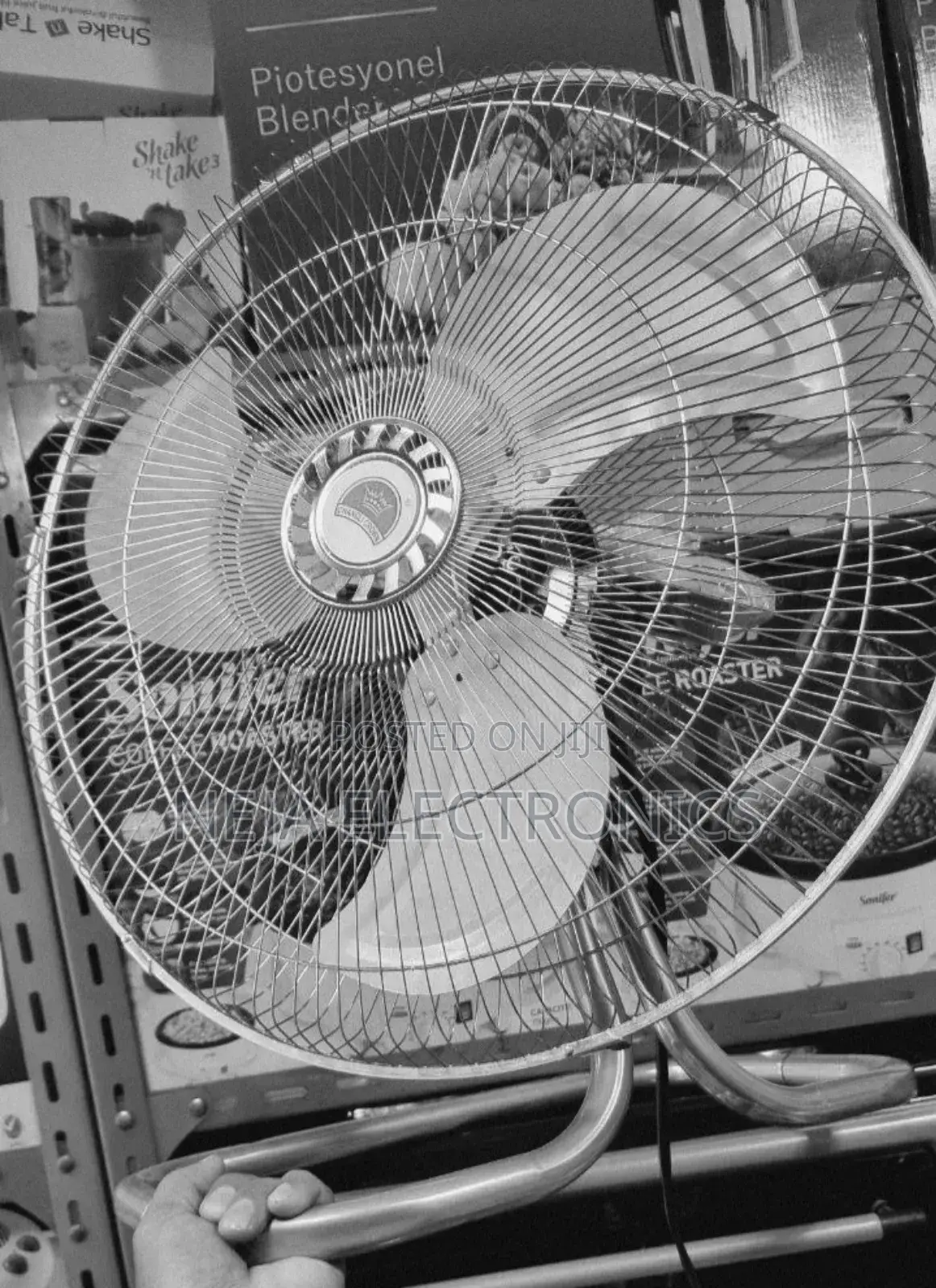 Stand Fan አየር ማቀዝቀዣ Stelles Steel Fan