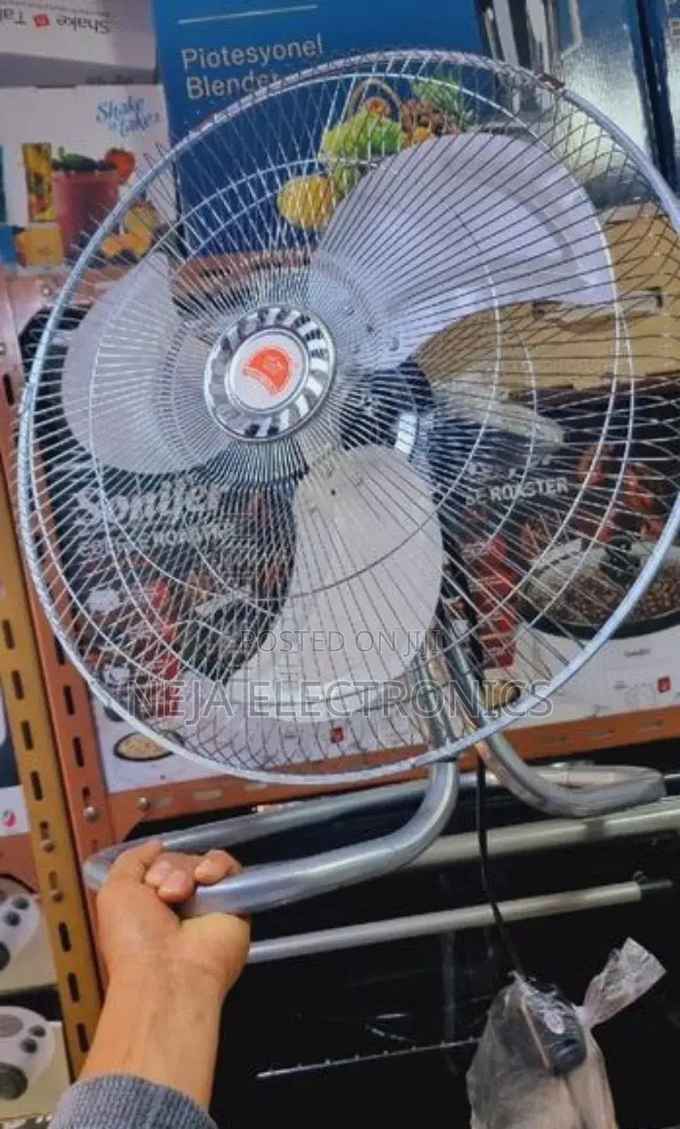 Stand Fan አየር ማቀዝቀዣ Stelles Steel Fan