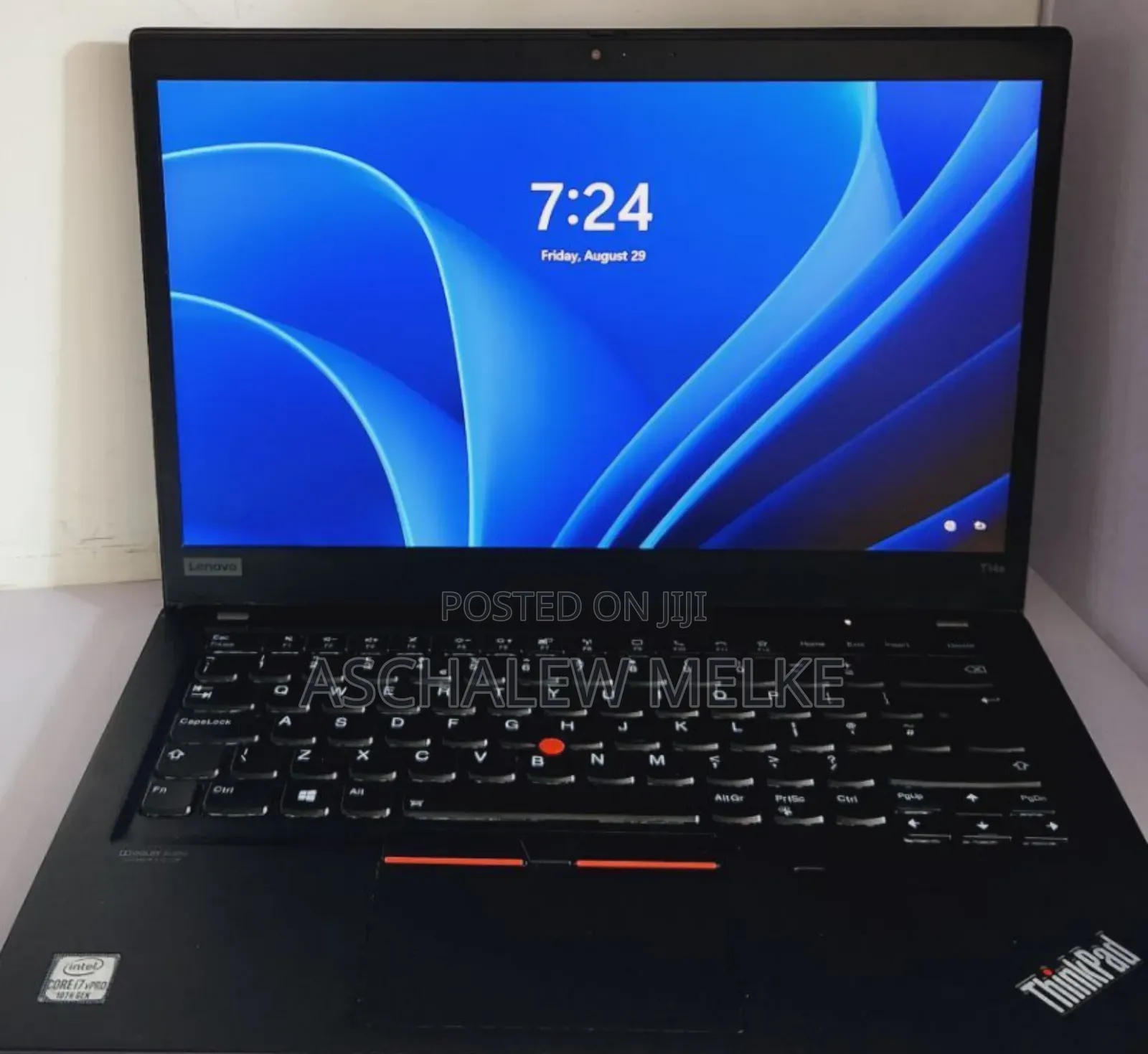 New Laptop Lenovo ThinkPad T14s G4 16GB Intel Core I7 SSD 512GB