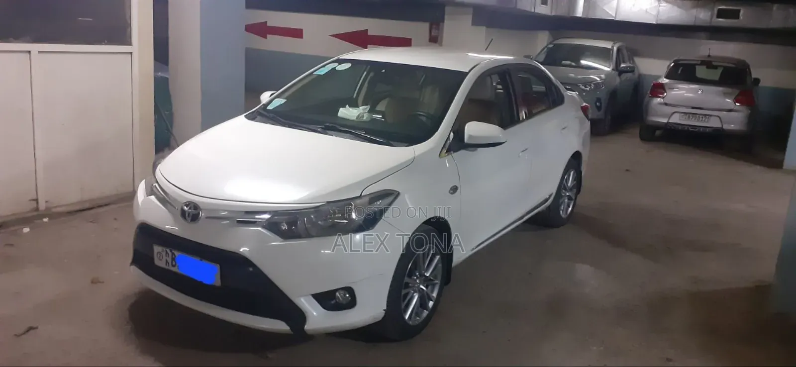 Toyota Yaris 2015 Off white