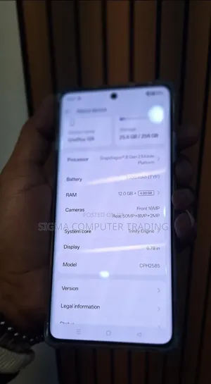 New OnePlus 12R 256 GB