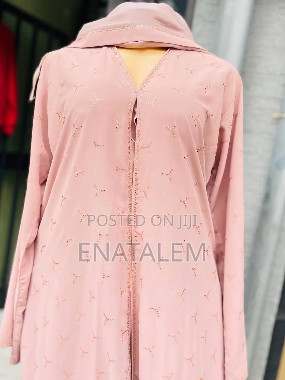 Butterfly Abaya With Inner Belt