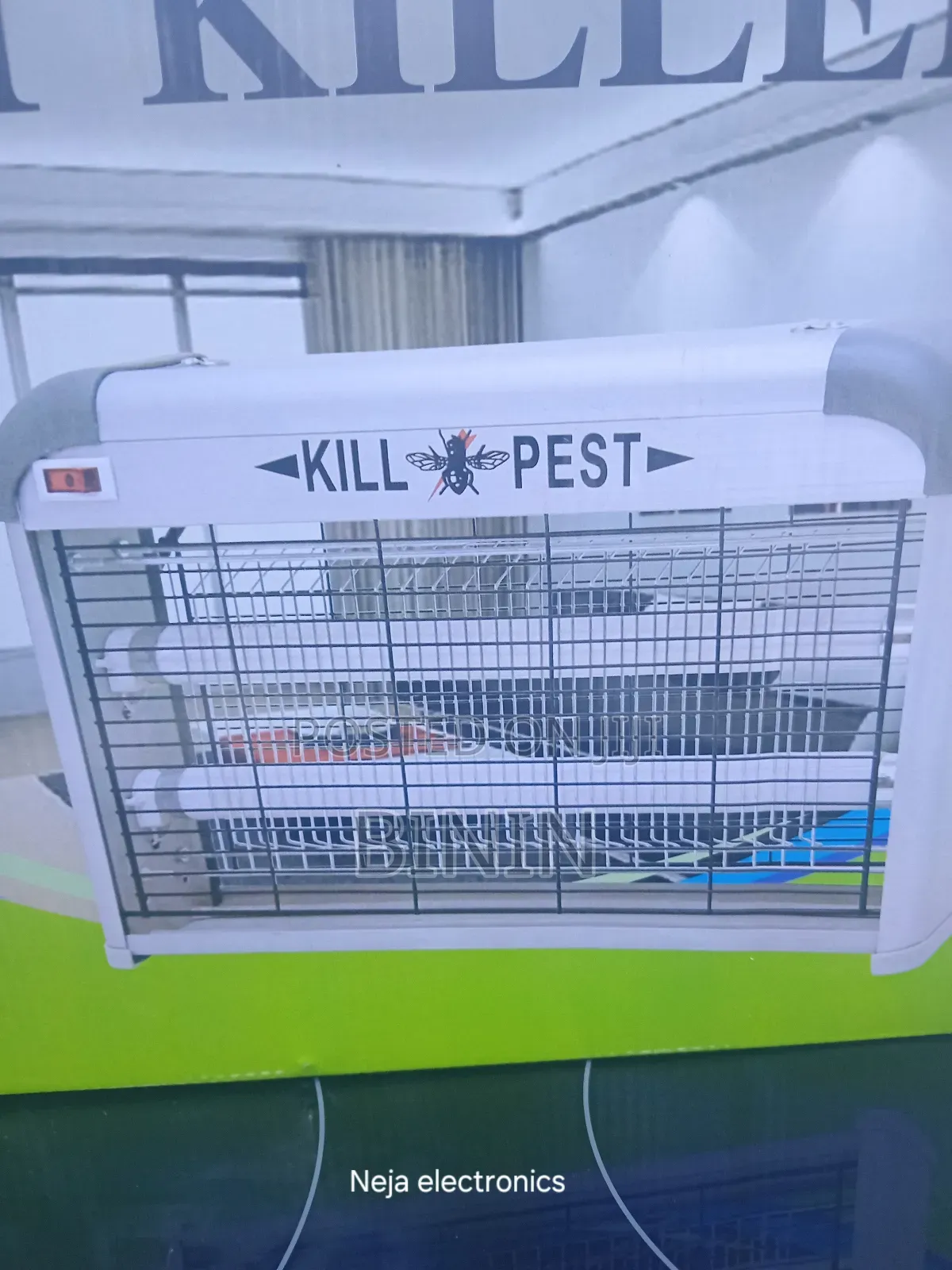 Killer Pest Cautions Electrical ዝንብ መግደያ