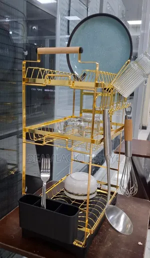 Stainless Steel Dish Drying Rack
 የታጠቡ የወጥ ቤት ዕቃዎች ማድረቂያ
