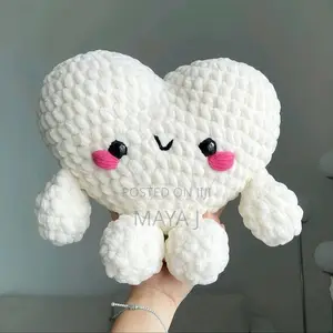 Heart Shaped Plush Toy (700-4000) Price Depends on Size