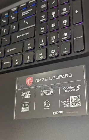 New Laptop MSI 16GB Intel Core I7 SSD 1T