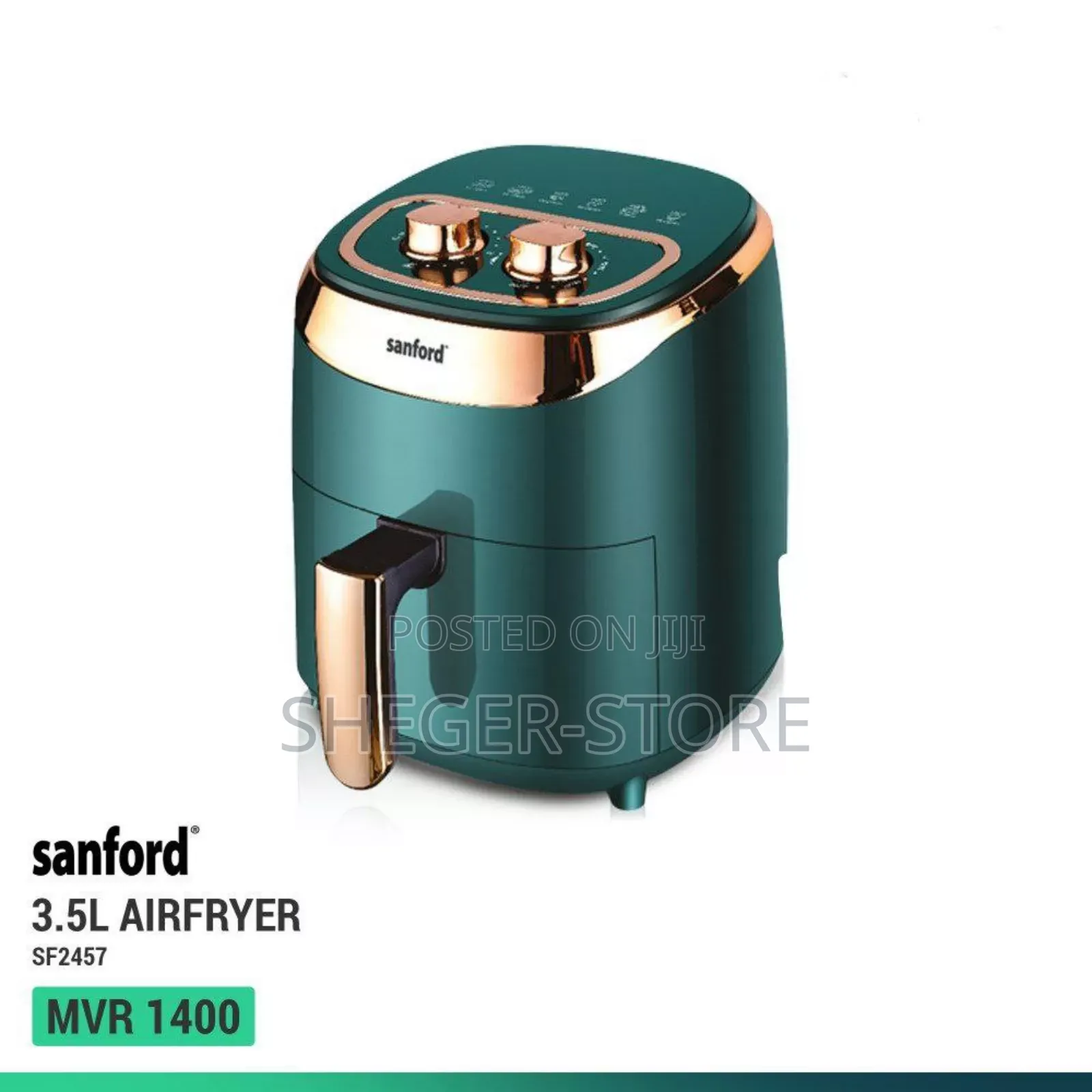 High Quality Sanford Air Frayer (ያለ ዘይት ምግብ ማብሰያ) Delivery Free