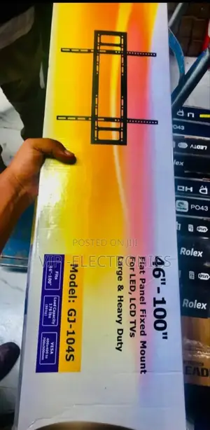 Photo - Tv Wall Mount 46 100 Inch መሸከም የሚችል መስቀያ