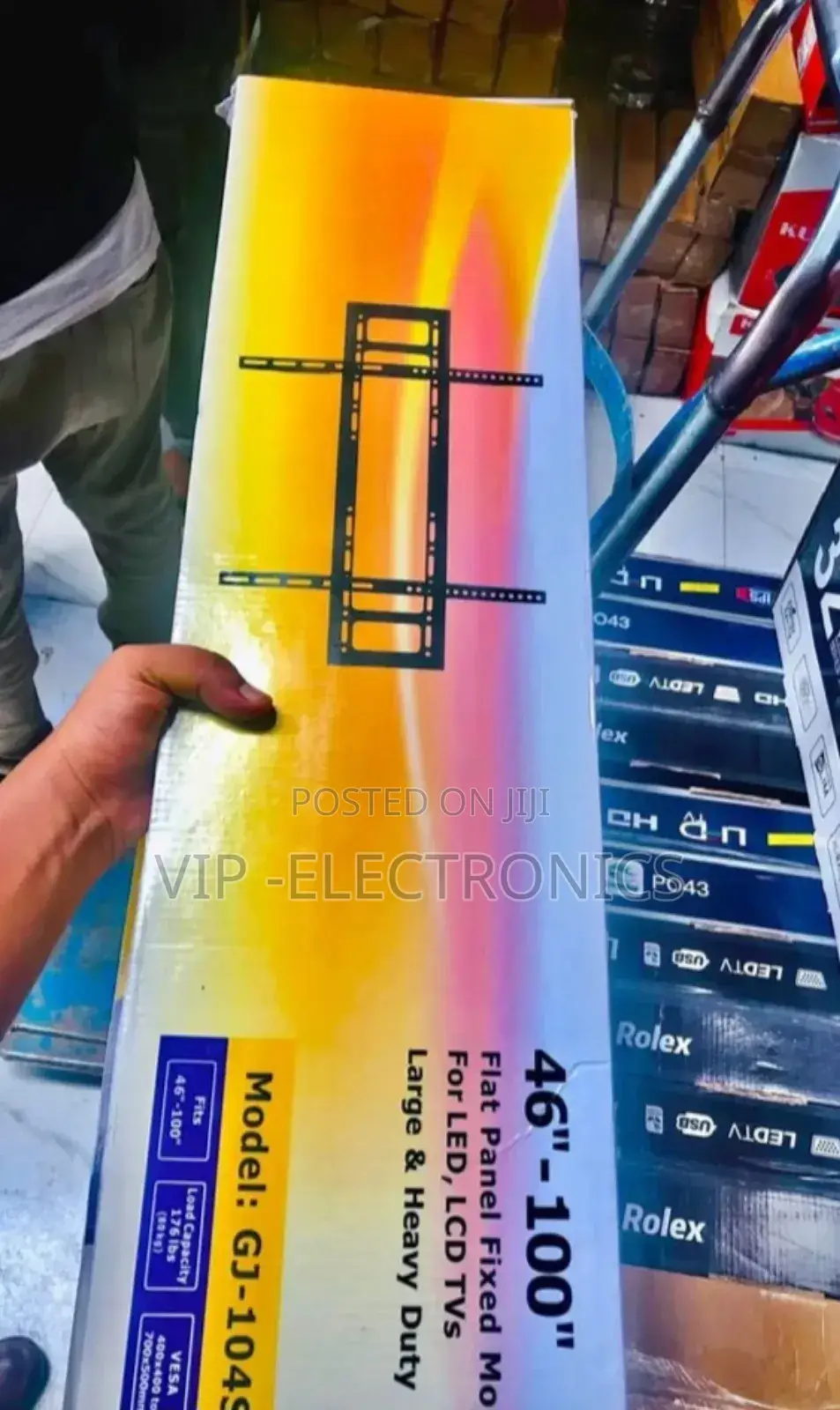 Tv Wall Mount 46 100 Inch መሸከም የሚችል መስቀያ