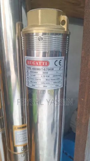 Photo - Summersuble Borehole 1hp Bugatti