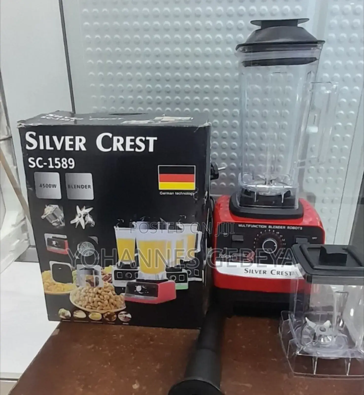 New Silver Crest Commercial Grinder and Blender