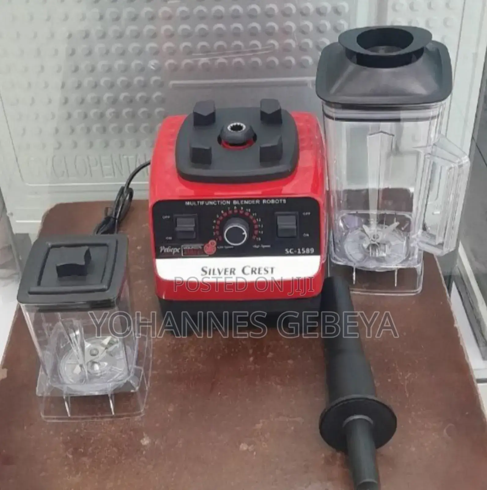 New Silver Crest Commercial Grinder and Blender