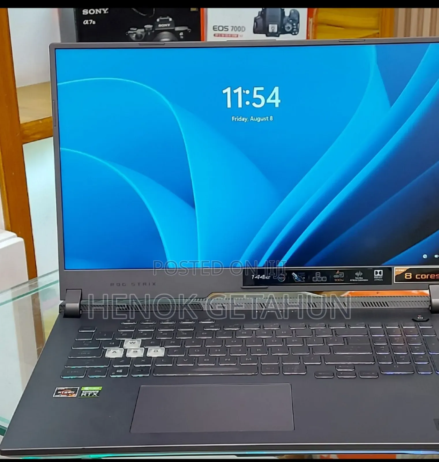 New Laptop Asus ROG Strix G15 16GB AMD Ryzen 7 SSD 1T