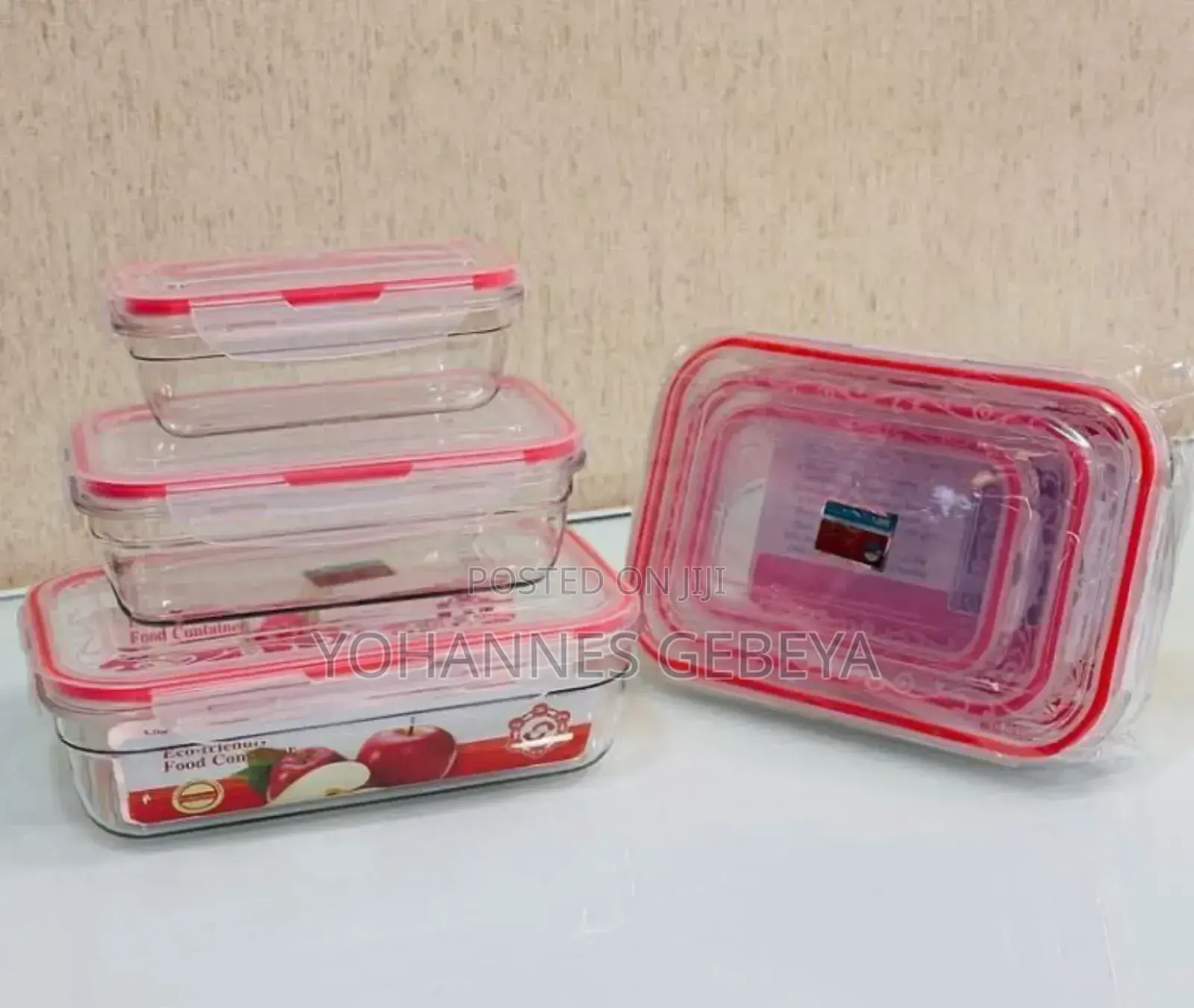 Food Storage Containers With Airtight Lids, Food Containers