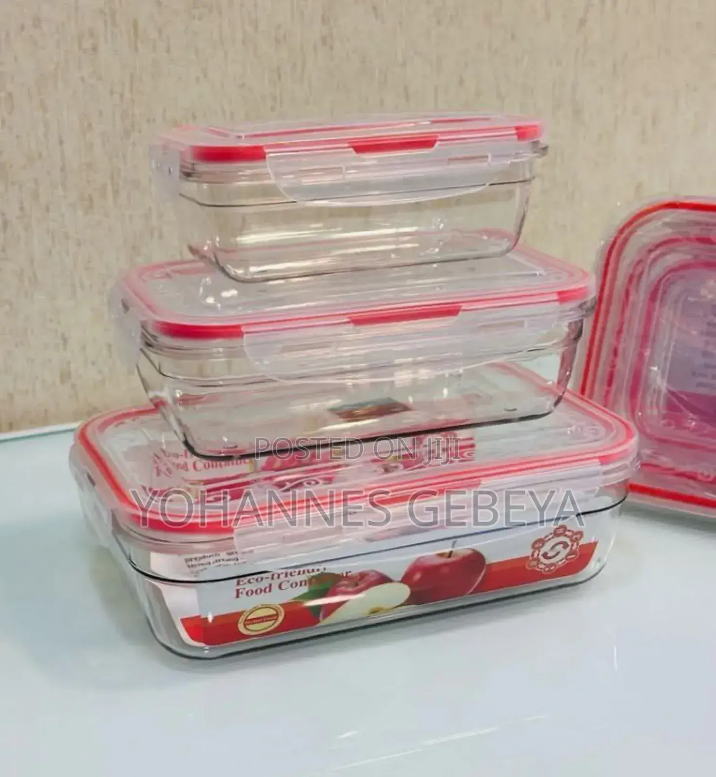 Food Storage Containers With Airtight Lids, Food Containers