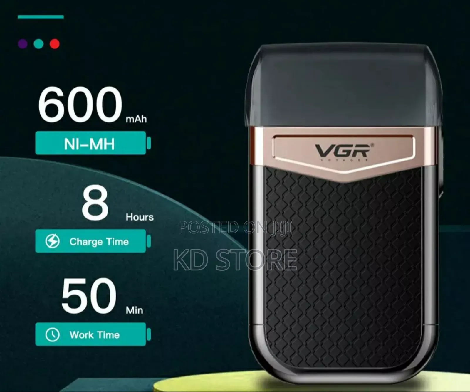 VGR Professional Electric Shaver